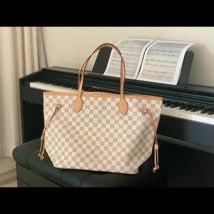 Louis Vuitton Neverfull MM Damier Azur